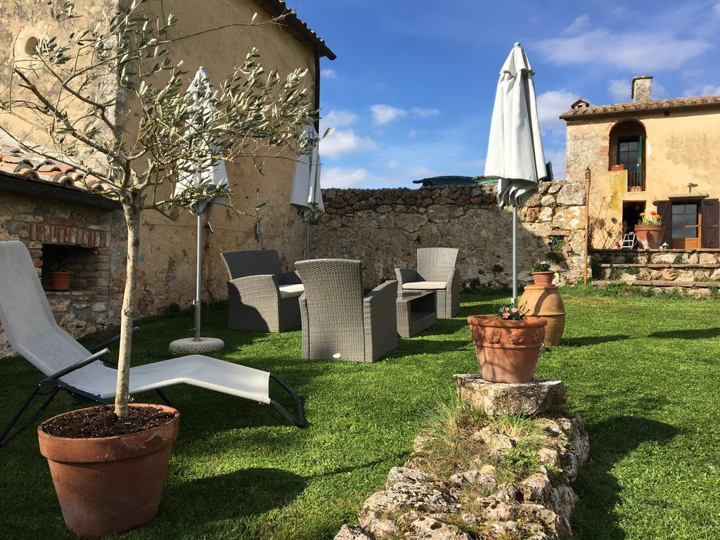 La Canonica Di San Michele Monteriggioni Eksteriør bilde