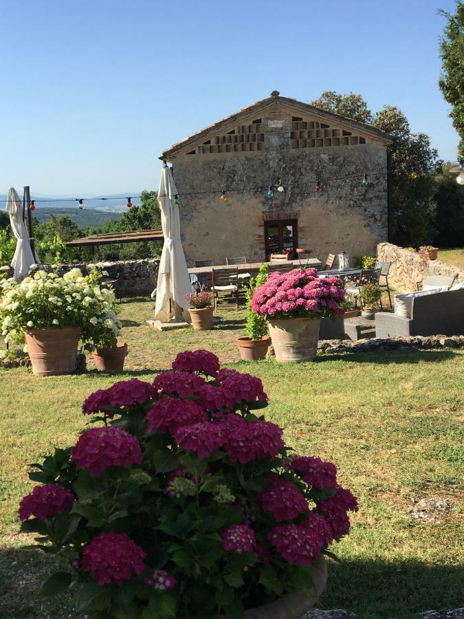 La Canonica Di San Michele Monteriggioni Eksteriør bilde